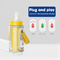 Velocità portatili dello scaldino 5V cinque della bottiglia di viaggio del latte di viaggio di automobile