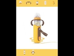 Biberon in vetro Formula New Born da 240 ml 5 in 1 Senza PVC