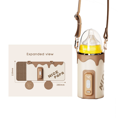 Custode più caldo di calore del latte di viaggio della bottiglia portatile di USB dell'infante di FDA con la cinghia