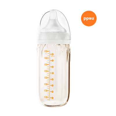 Commestibile libero del PVC di PPSU del biberon di vetro neonato 240mL del bambino