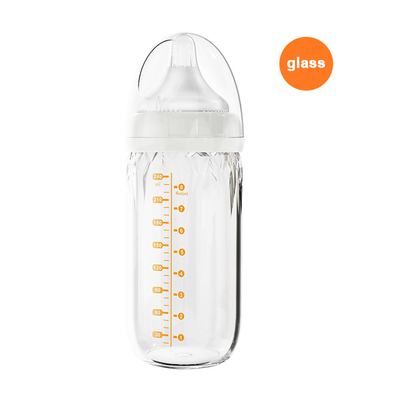 L'anti colica neonata ha isolato il flusso medio di vetro della bottiglia per il latte 240Ml