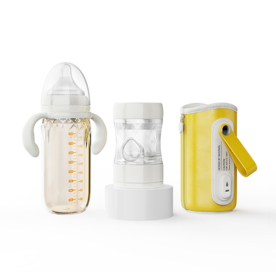 Bottiglia all'aperto 3 di vetro di latte materno di viaggio in 1 biberon domestico di vetro del bambino