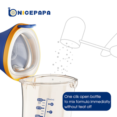 anti infante di colica di 180ml /240ml che allatta con il biberon bottiglia Flip Cap PPSU BPA libero
