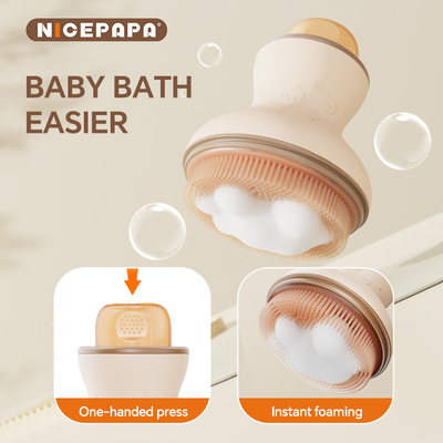 Regali per bambini Bagno set capelli Lavatorio silicone spazzola cura delle mani con prodotti e forniture ufficiali per bambini accessori