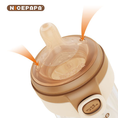 Fabbricazione di biberoni a chiusura flessibili per neonati