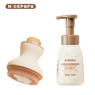 Regali per bambini Bagno set capelli Lavatorio silicone spazzola cura delle mani con prodotti e forniture ufficiali per bambini accessori